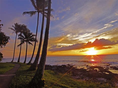 The Path on the "Point" of Napili Point Resort!