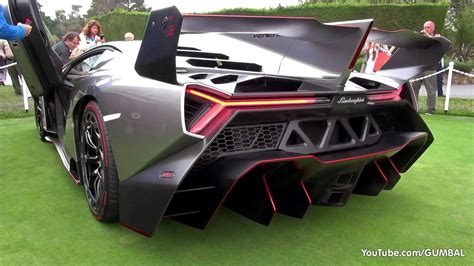 Lamborghini Veneno SOUND! Start Up + Driving On The Road! - YouTube