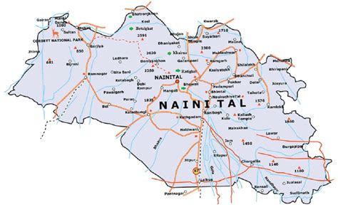 Nainital-Tourist-Map - Nainital.Info