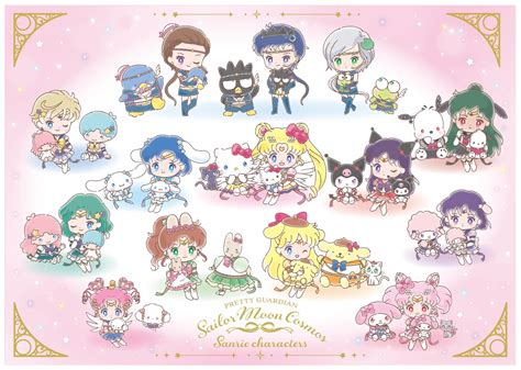 Sailor Moon Sanrio partnership adds pairings for Sailor Starlights in ...