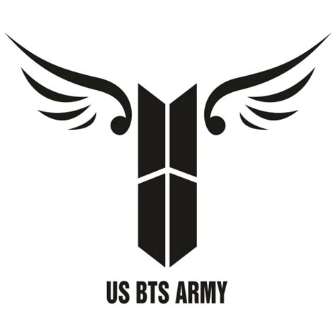 Bts Army Logo Svg | Bts Army Logo Wings Vector file