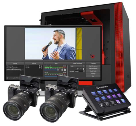 2-Camera Live Streaming Kit - Church Live Streaming Equipment Packages | ChurchSetup