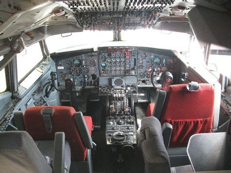 Boeing 707-123 B (1959) Cockpit - Boeing 707 - Wikipedia, the free encyclopedia | Boeing 707 ...