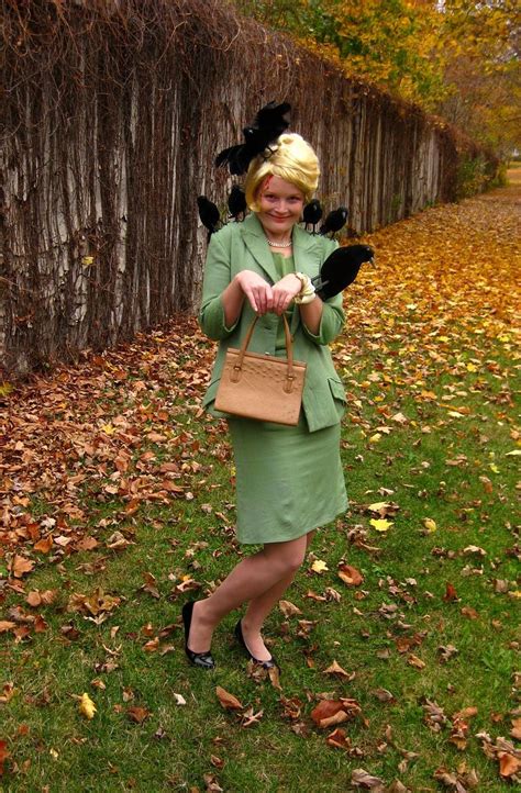 Wow- was Halloween last week already? I've wanted to do the Tippi Hedren 'Birds' costume ...