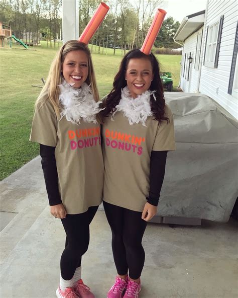 Cute Dunkin’ Donuts Halloween costume! | Donut halloween costume ...