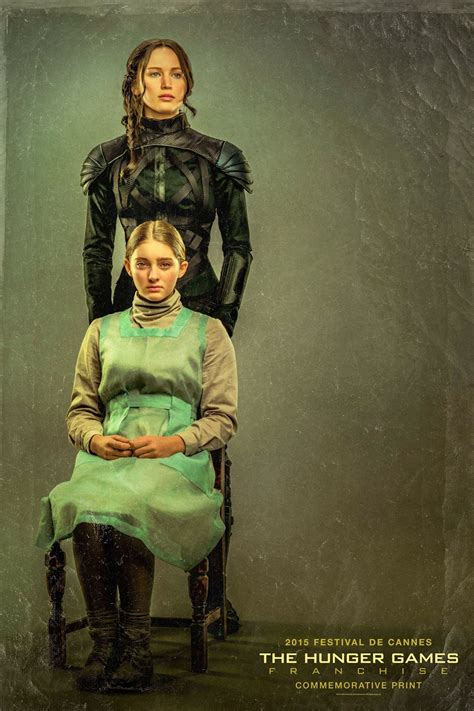 Exclusive Hunger Games Print Featuring Katniss and Prim | Vanity Fair