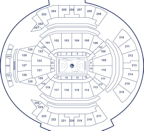 Warriors Seating Chart | Bruin Blog