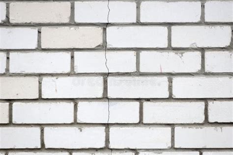 The Crack in the Brick Wall. Stone Stock Photo - Image of hole, brickwork: 166121874