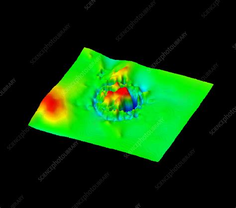 Magnetic map of Chicxulub crater - Stock Image - E670/0047 - Science ...