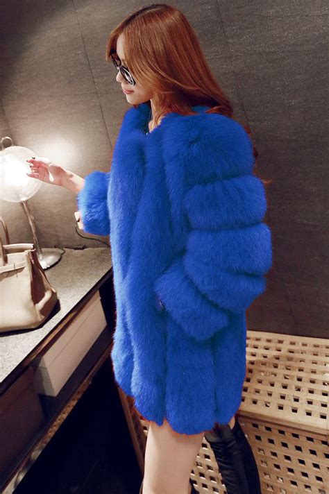 Royal Blue Winter Coat Womens