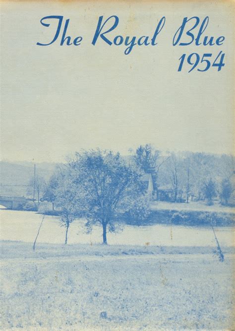 1954 yearbook from Cazenovia High School from Cazenovia, Wisconsin for sale