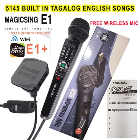 Magic Sing ET30KH FREE WIRELESS DUET MICROPHONE FREE 2 YEARS