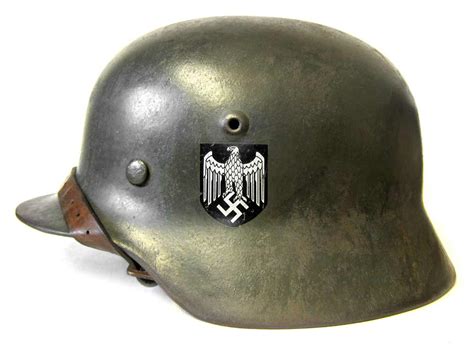 German M40 Heer hkp (SE) Helmet 64 - WarHats.com