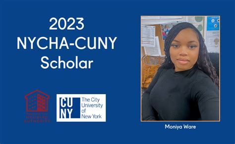 NYCHA-CUNY Scholar: Moniya Ware - The NYCHA Journal