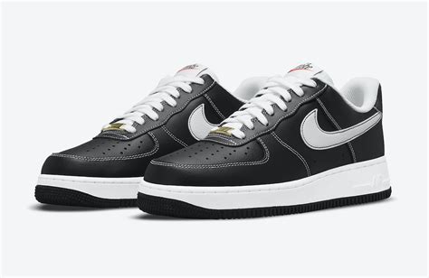 Nike Air Force 1 Low First Use Black White DA8478-001 Release Date - SBD