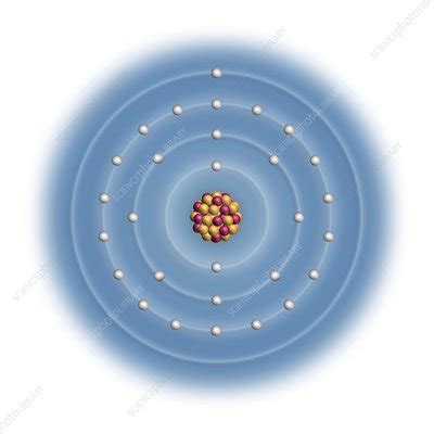 Copper, atomic structure - Stock Image - C023/2519 - Science Photo Library