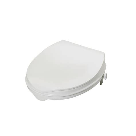 Toilet Seat Raiser with Lid - 50mm | Max Health Equipment