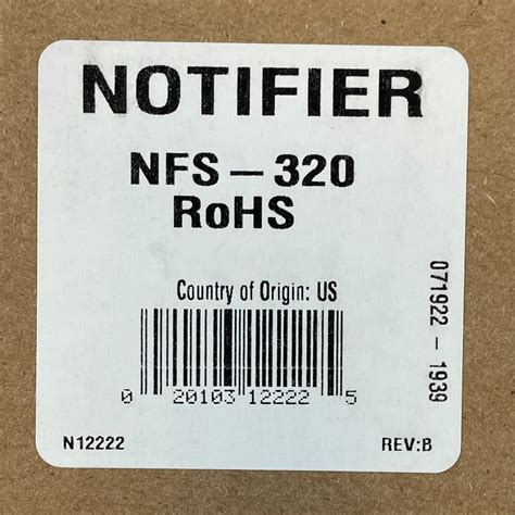 NFS-320 - The Fire Alarm Supplier