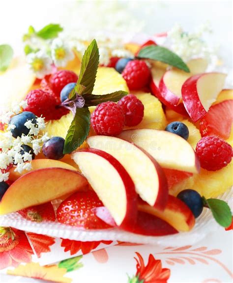 Fresh fruit dessert stock photo. Image of calorie, juicy - 19514656