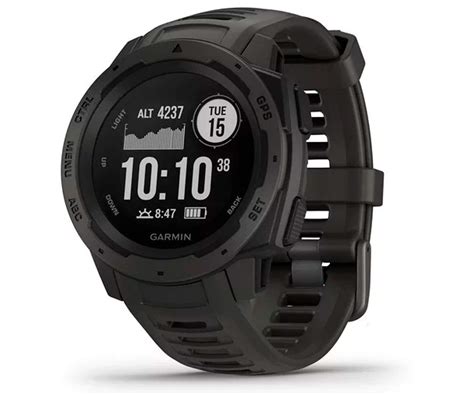 Garmin 010-02064-00 Instinct, Rugged Outdoor Watch with GPS, Features ...