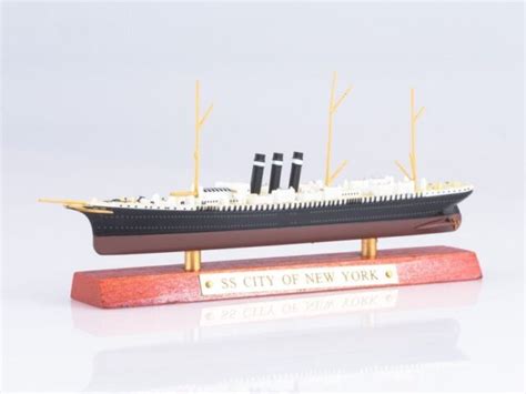 Scale model of the ship 1:1250 SS City Of New York | eBay