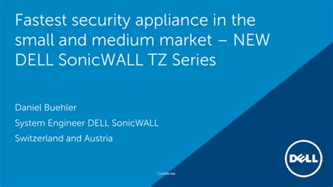 NEW DELL SonicWALL TZ Series