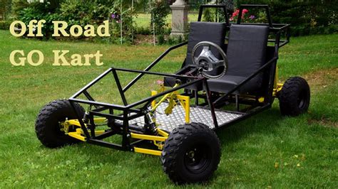 How to make an off road go kart with full suspension - YouTube | Go ...