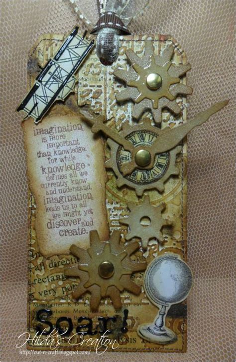 cut-n-craft: steampunk tag