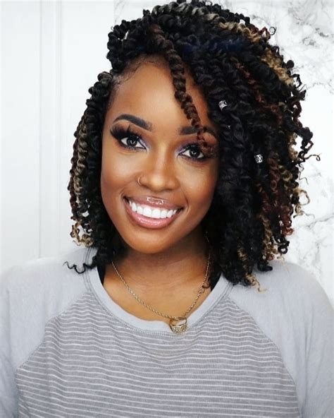 10”Tiana Passion Twist Hair | Twist hairstyles, Natural hair braids, Twist braid hairstyles