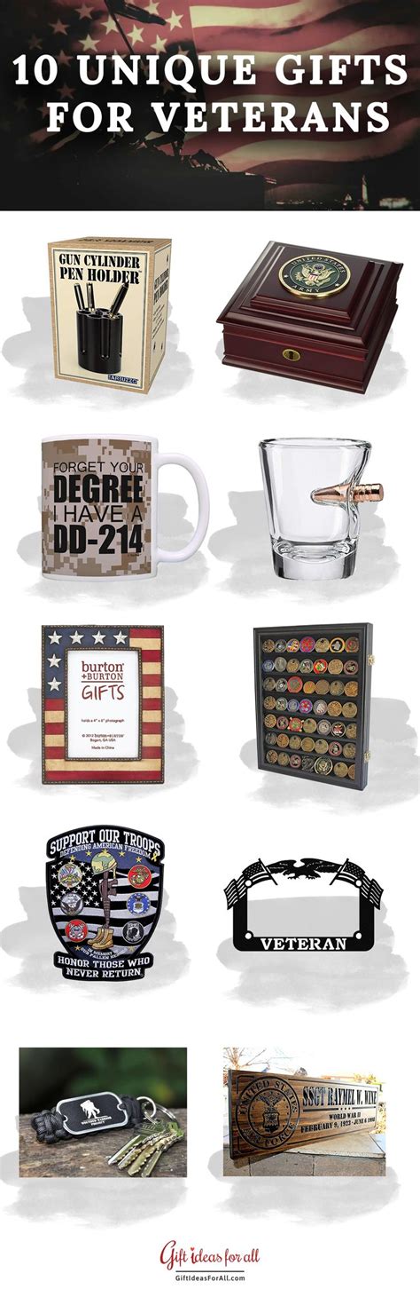 10 of the Most Unique Veterans Day Gift Ideas to Wow the Veteran | Veterans day gifts, Gifts for ...