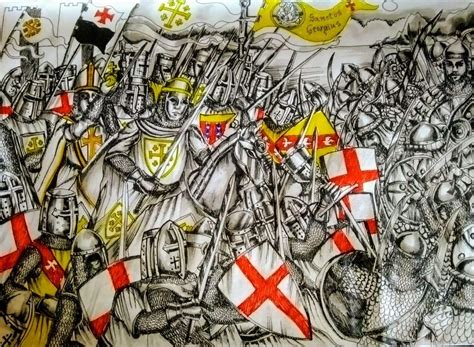 Battle of Montgisard by The Artist Gisella Mura | Crusader states ...