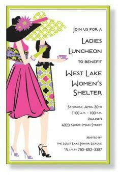 Ladies luncheon (With images) | Tea party invitations, Ladies luncheon, Tea party