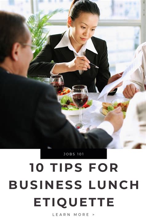 Business Lunch Etiquette: 10 Tips for Attending a Business Lunch