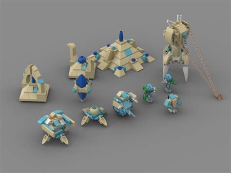 I "Made" Some LEGO Protoss Units : r/starcraft