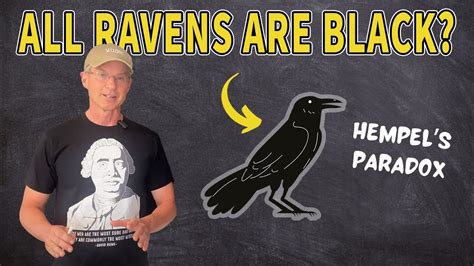 The Raven Paradox, aka Hempel's Paradox - YouTube