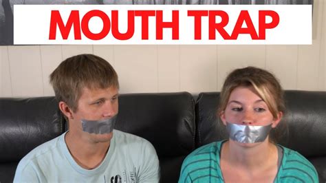 DUCT TAPE MOUTH TRAP CHALLENGE - YouTube