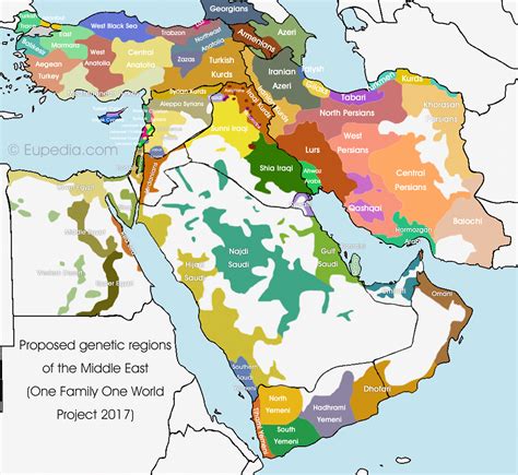 Middle East Regional DNA Project - Eupedia