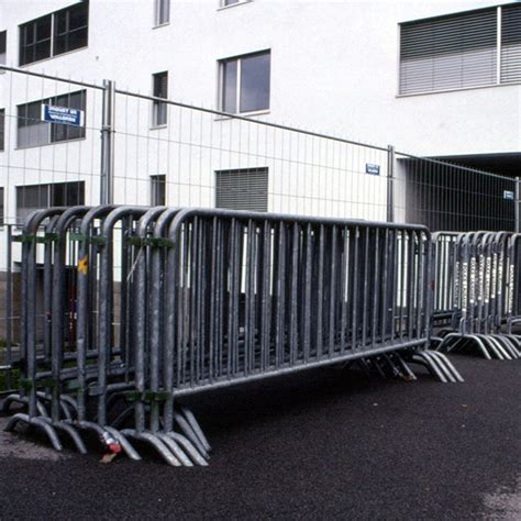 Galvanized Steel Barricades – Hardout Productions