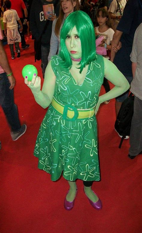 Disgust Cosplay Inside Out Disney Pixar by Andylain on DeviantArt