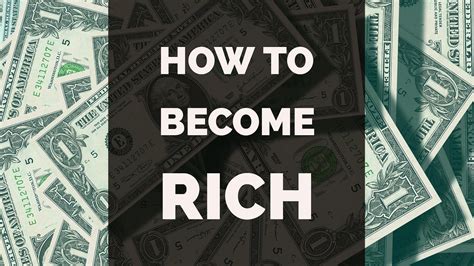 how to become rich fast - Bing images - EroFound