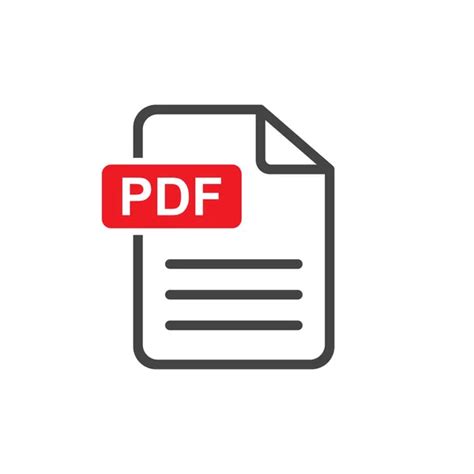 Pdf logo vektörler | Pdf logo vektör çizimler, vektörel grafik | Depositphotos