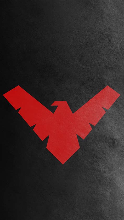 Nightwing Logo Wallpaper - WallpaperSafari