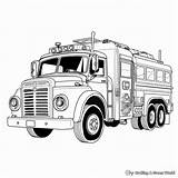 Fire Truck Coloring Pages Free Printable 49% OFF sketch template
