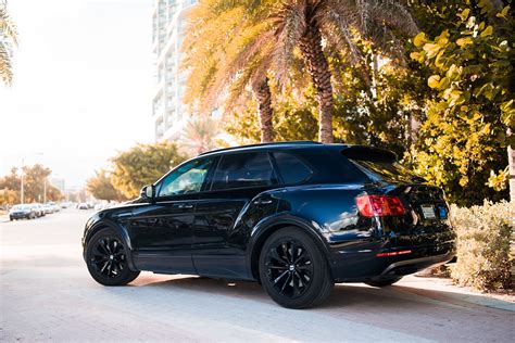 2018 Bentley Bentayga – Black | MVP Charlotte Exotic Rentals