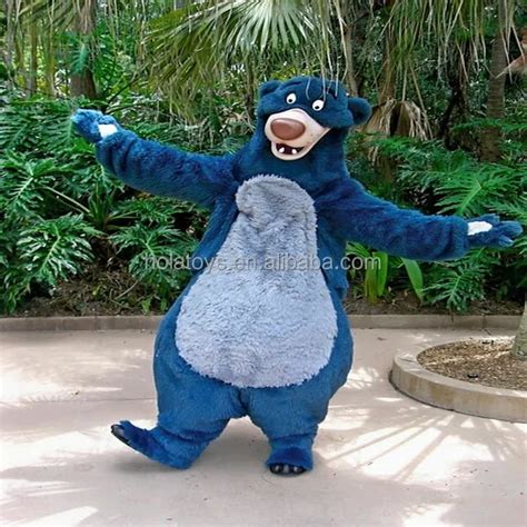 Hola Blue Adult Baloo Bear Mascot Costume - Buy Baloo Costumes,Baloo ...