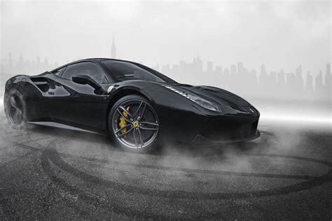 Ferrari 488 Black Wallpaper,HD Cars Wallpapers,4k Wallpapers,Images ...