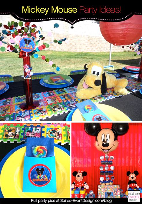 Mickey Mouse Party Ideas | Spaceships and Laser Beams