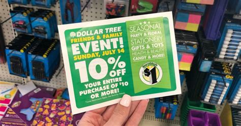 Rare 10% Off Dollar Tree Coupon (July 14th Only) = 90¢ School Supplies