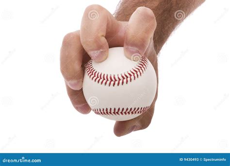 Knuckleball Baseball Pitching Grip Stock Photos - Image: 9430493