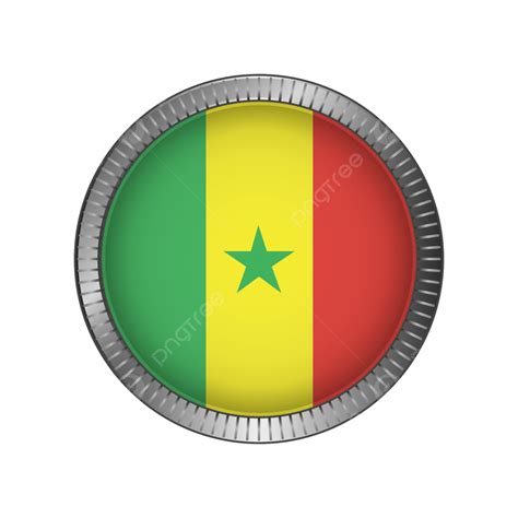 Senegal Flag, Senegal, Flag, Senegal Flag Waving PNG and Vector with ...